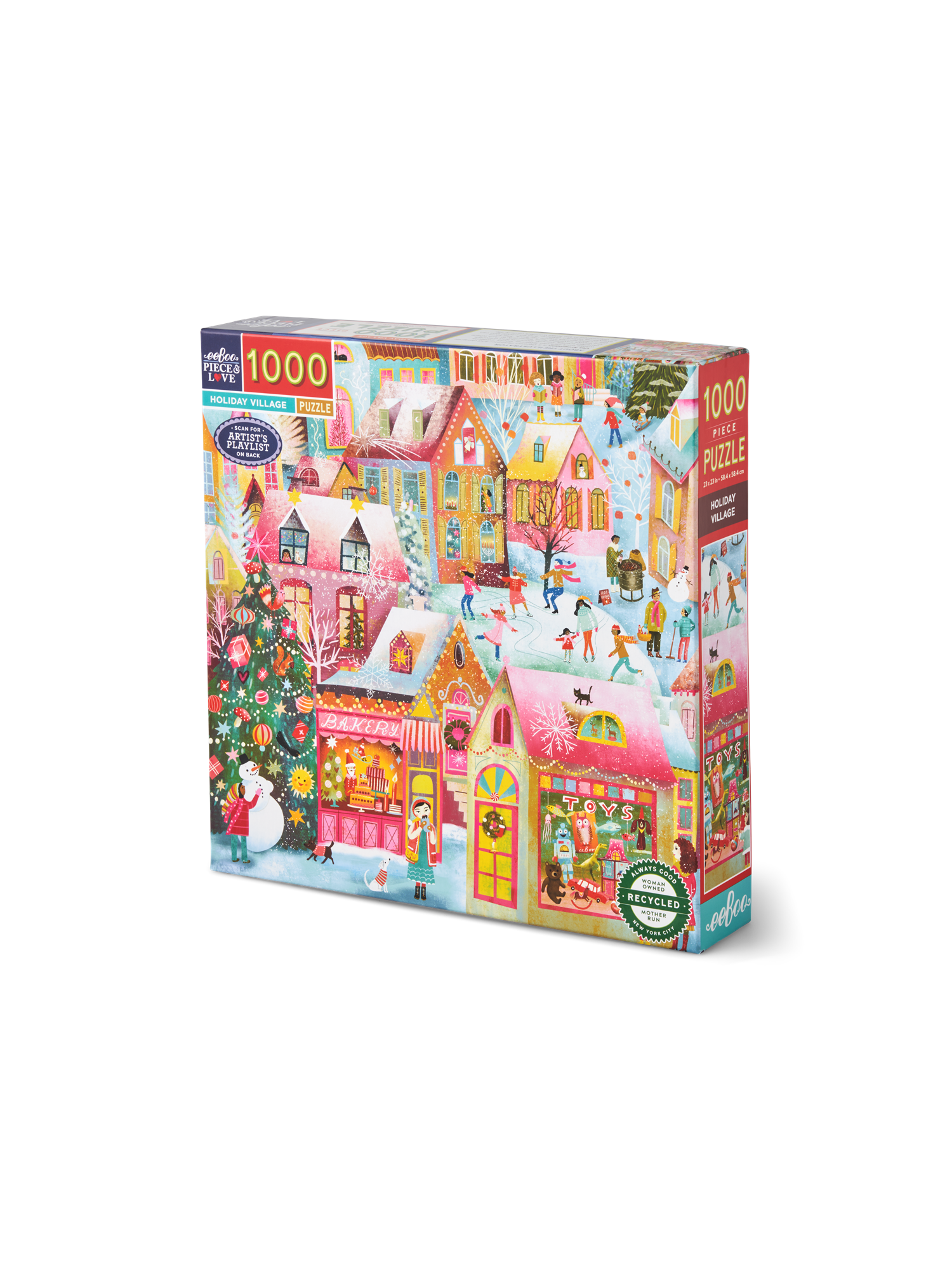 Puzzle 1000 Teile A village in summer (Gebraucht) in zürich für CHF