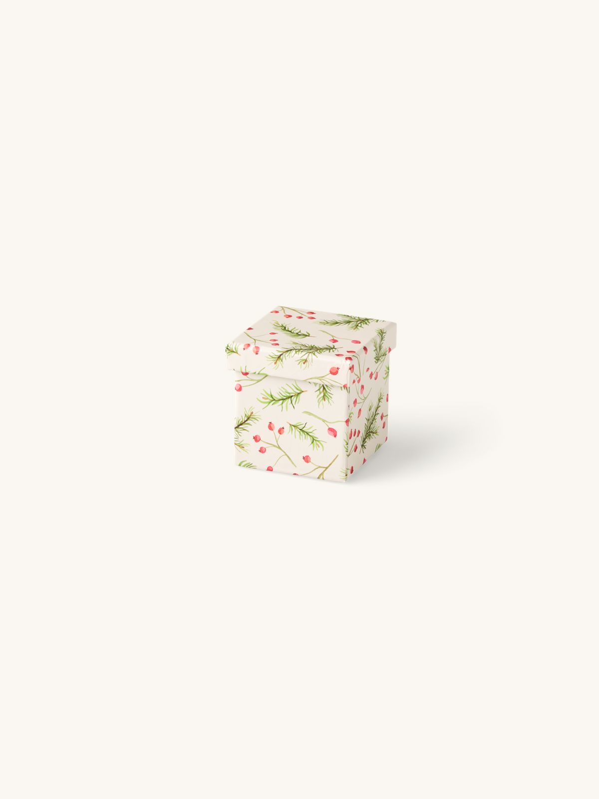 Box Papier Box | Papier. 7 x 7 x 7 cm. | Off White