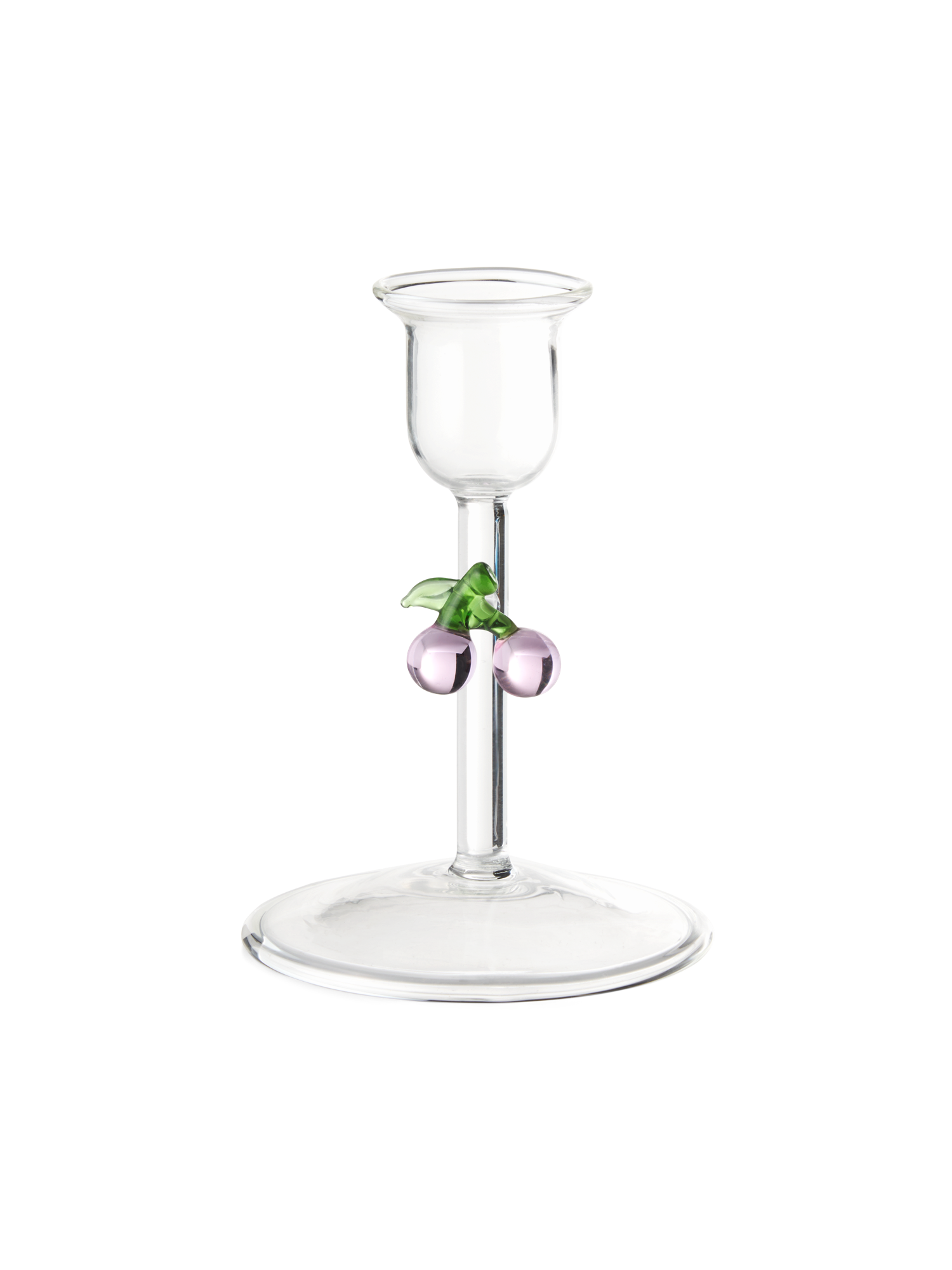 Bougeoirs verre Photophore x 2
