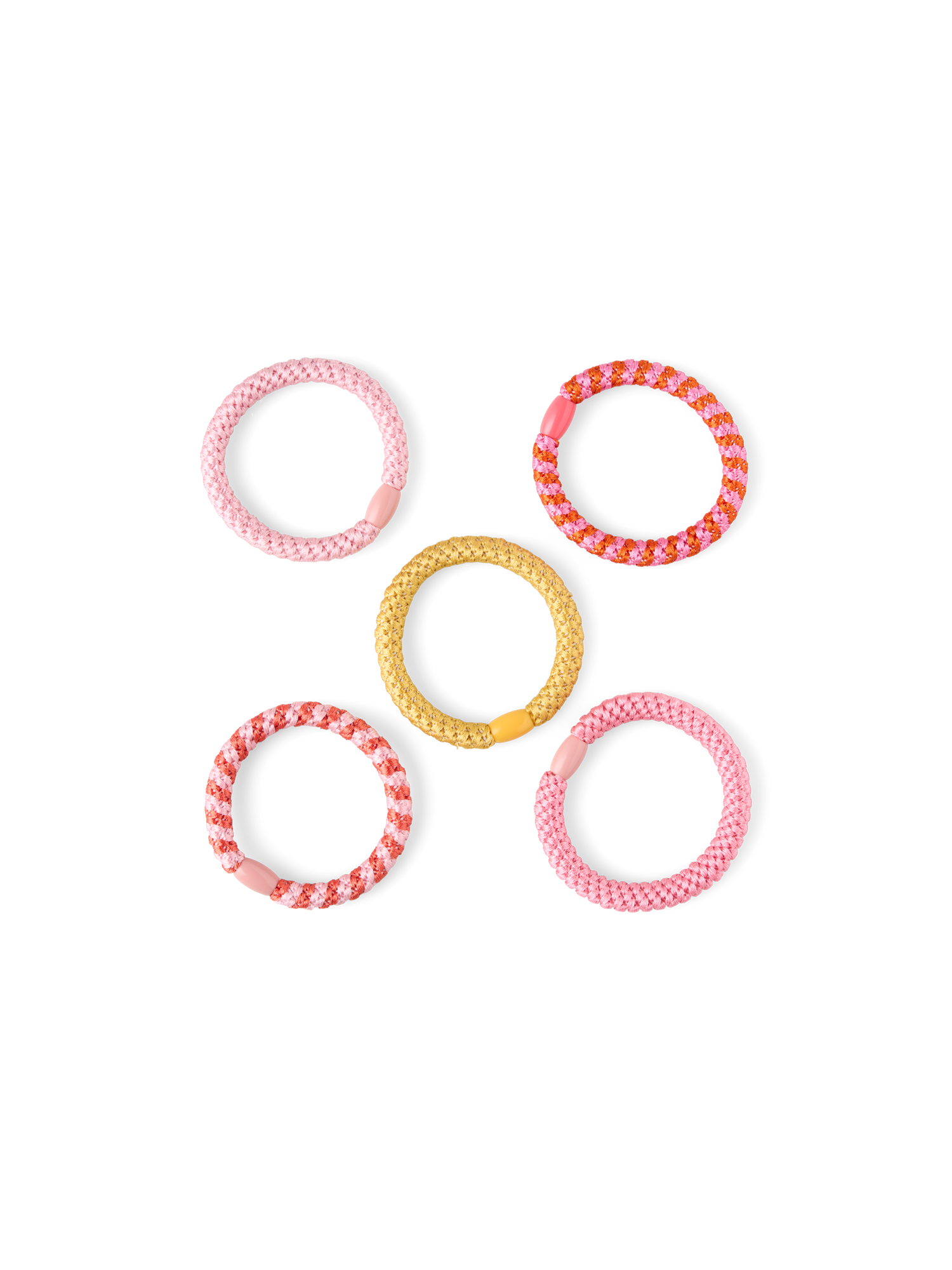 Jollybows Lot 20 Élastiques Cheveux Bébé Fille - Nœuds Doux Nylon Couleurs Unies