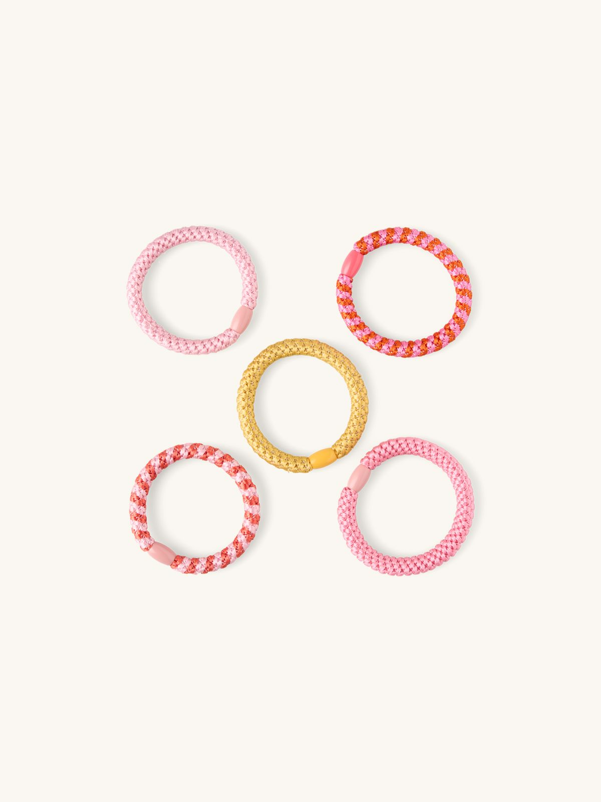 Jollybows Lot 20 Élastiques Cheveux Bébé Fille - Nœuds Doux Nylon Couleurs Unies