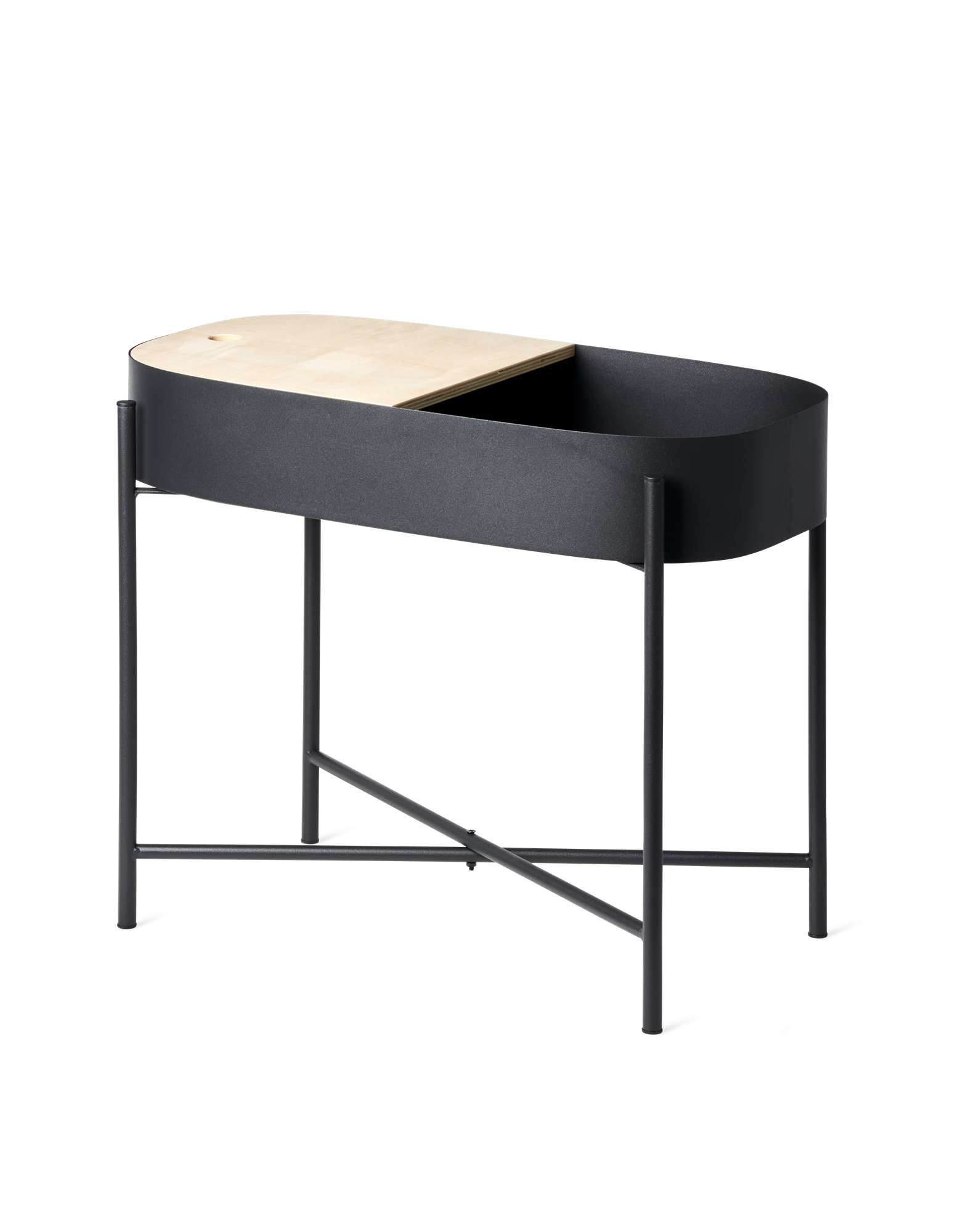 Eleganter Beistelltisch aus Eisen und Holz | Søstrene Grene