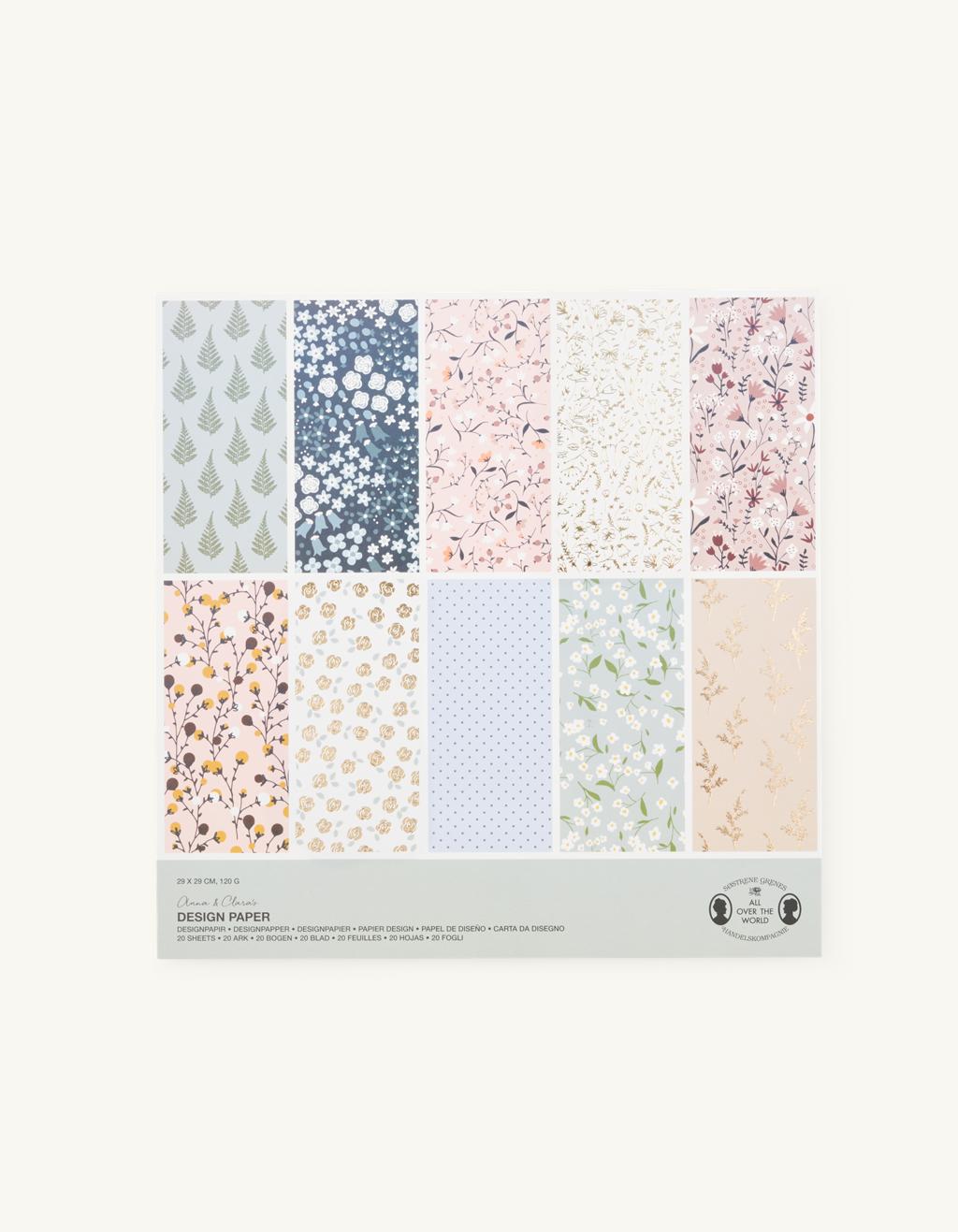 Design Paper | sheets | 10 designs | Søstrene Grene