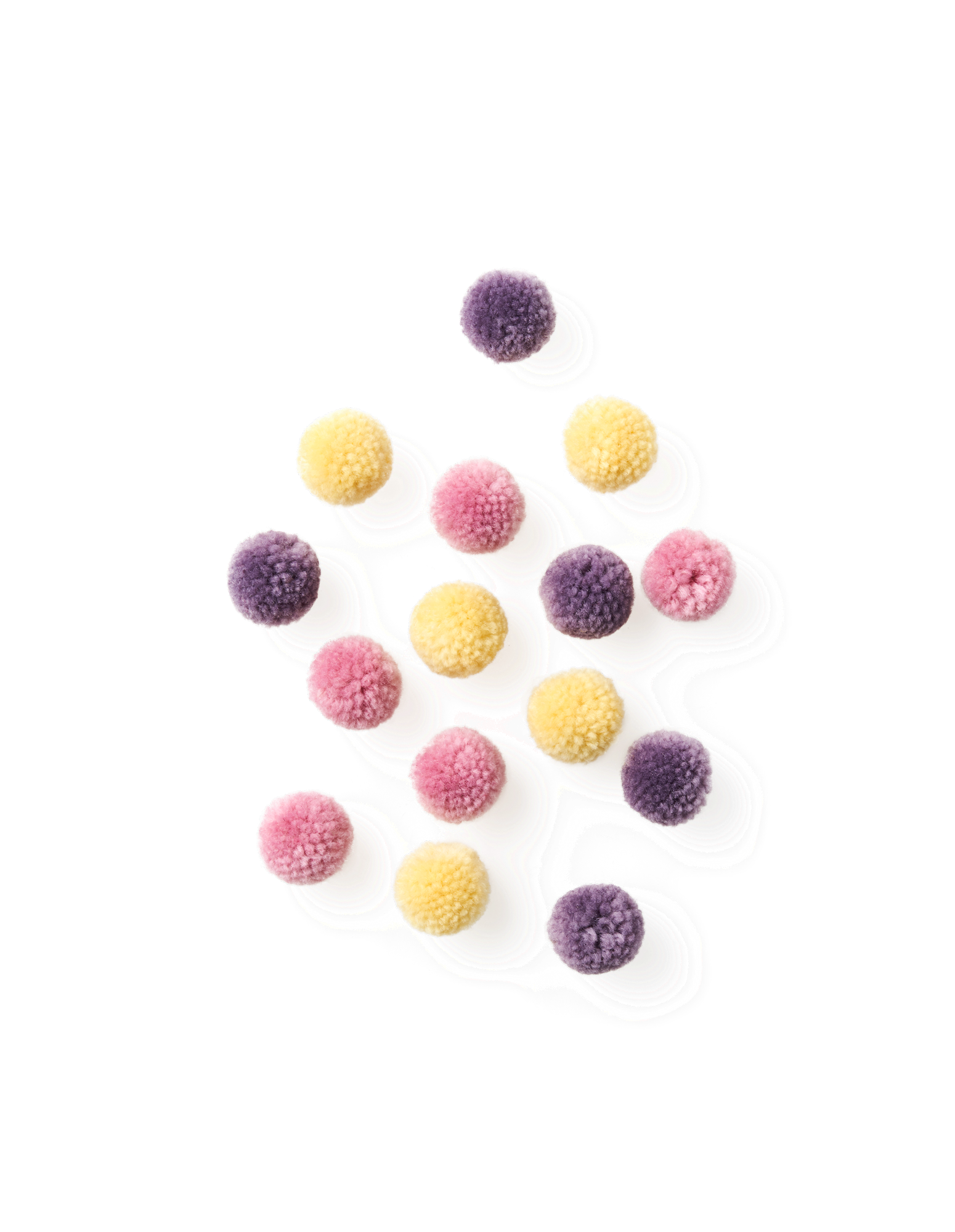 Pompons Colorés Pour Guidon Vélo/scooter Enfant - 25 Cm, Plastique/polyester, Installation Facile, Léger Et Sûr