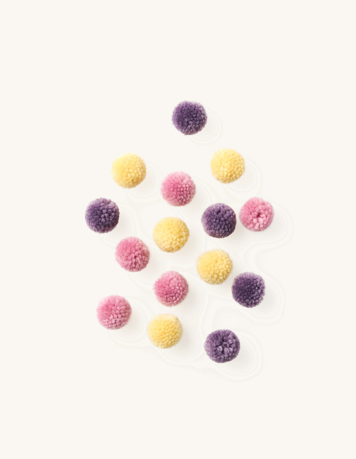 Pompons Colorés Pour Guidon Vélo/scooter Enfant - 25 Cm, Plastique/polyester, Installation Facile, Léger Et Sûr