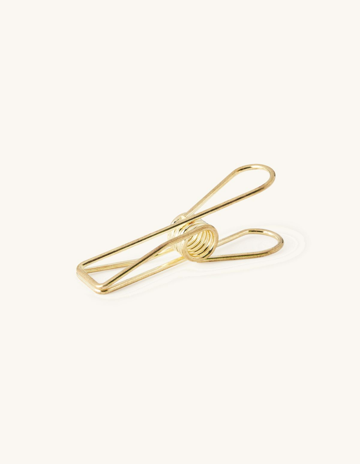 Paperclip 54 mm. Gold
