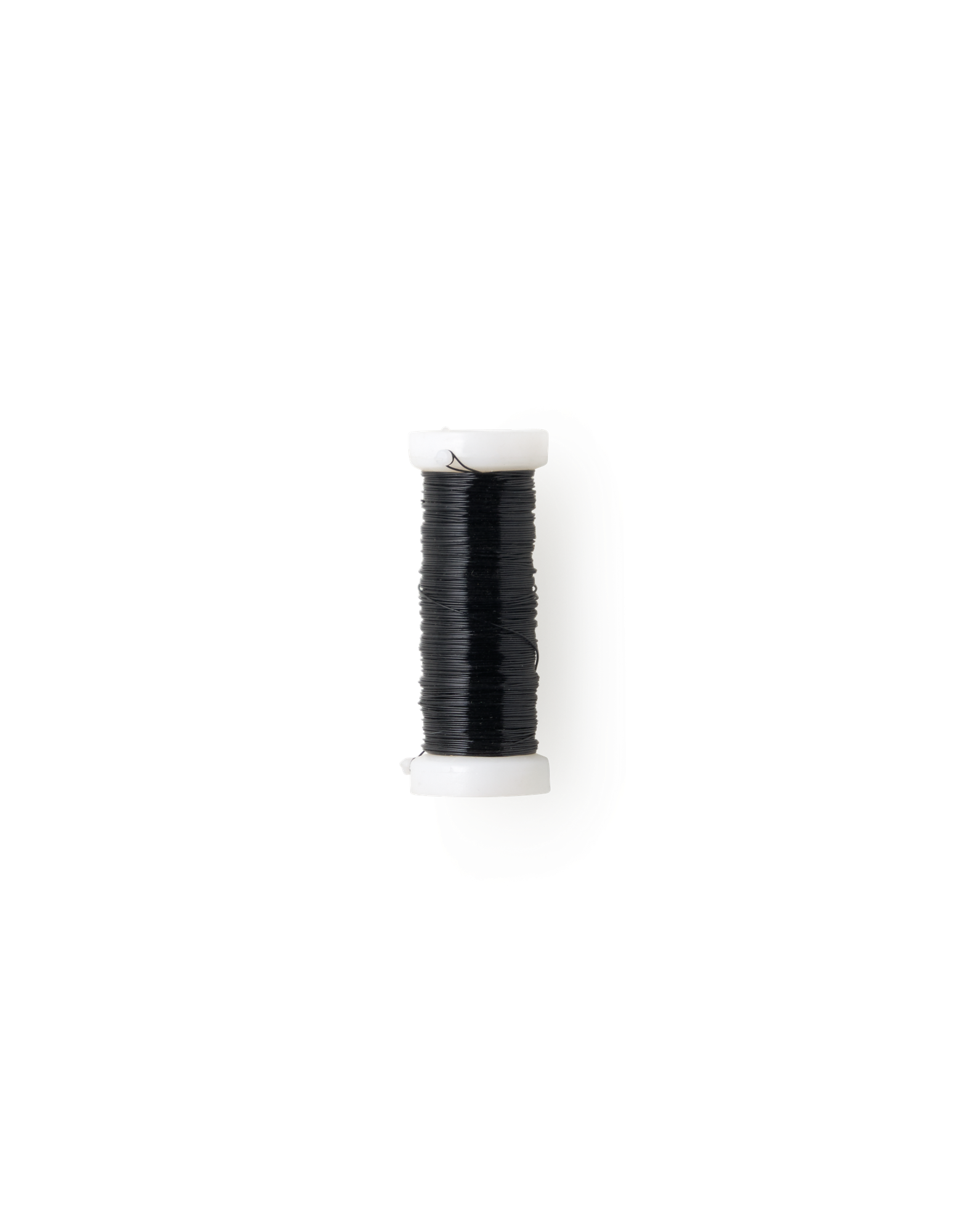 Metalltråd | Jern. 0,3 mm x 30 m. | Black