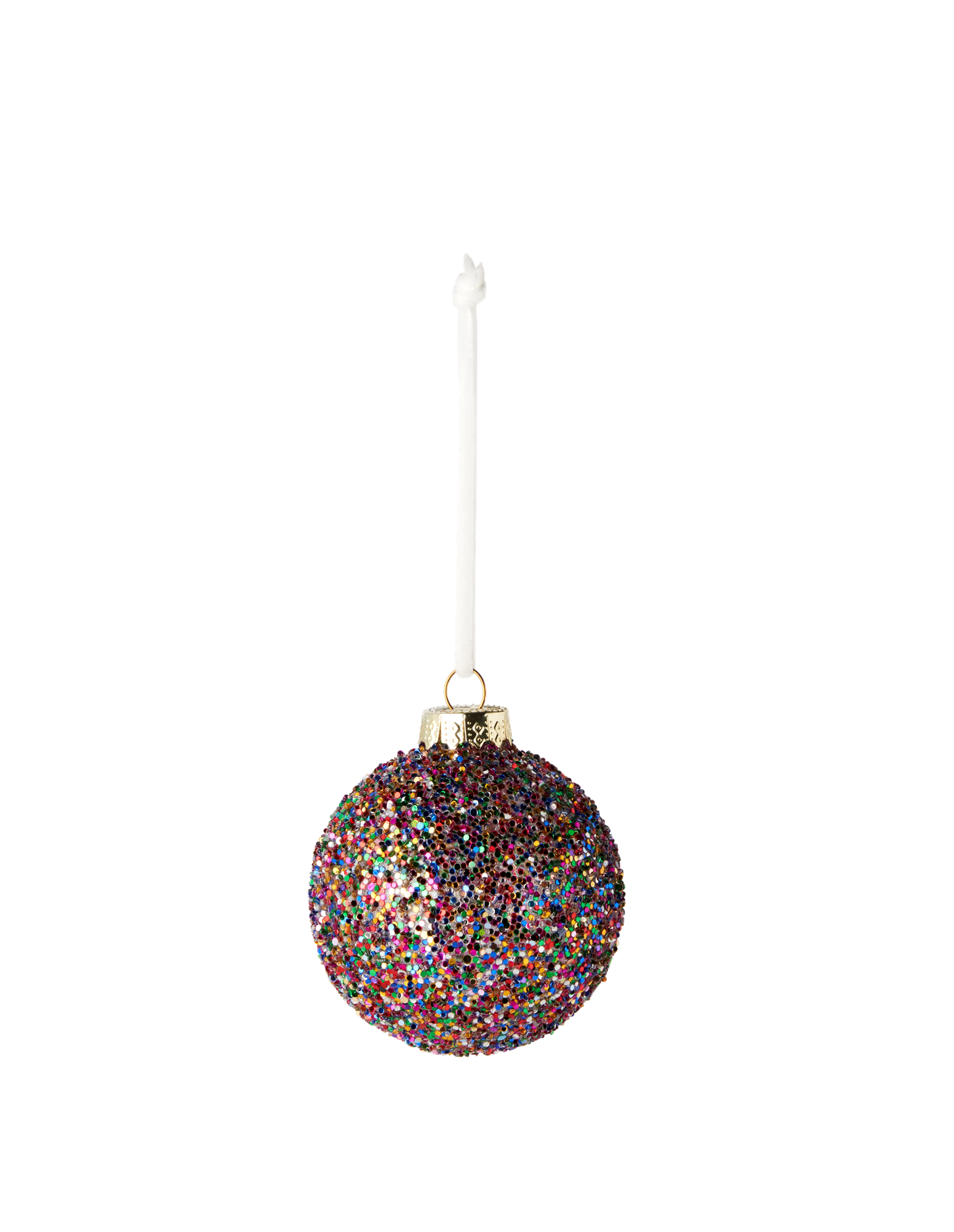 Weihnachtskugel | Glas. 6 cm. | Multi