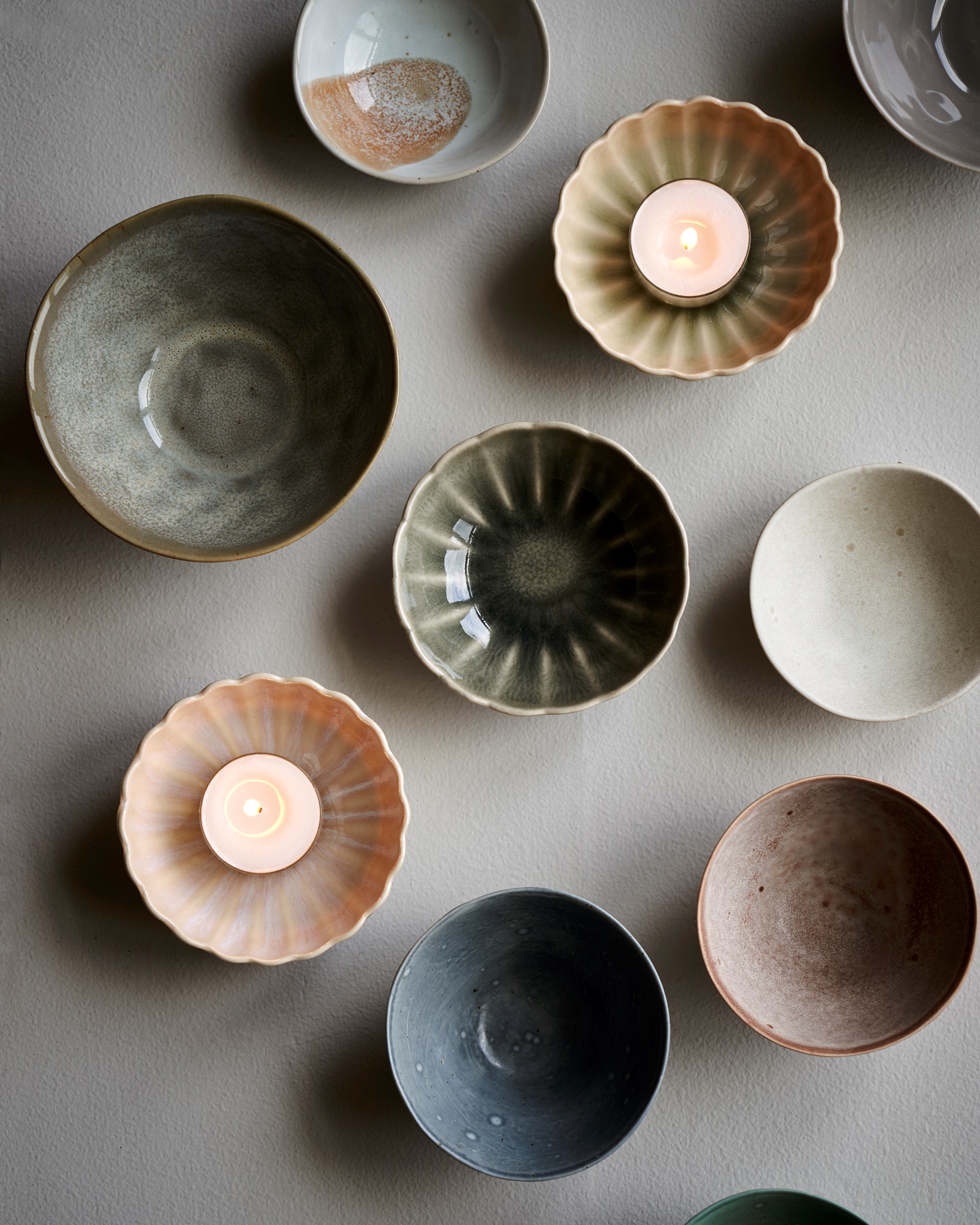 Decorative bowl Stoneware Søstrene Grene