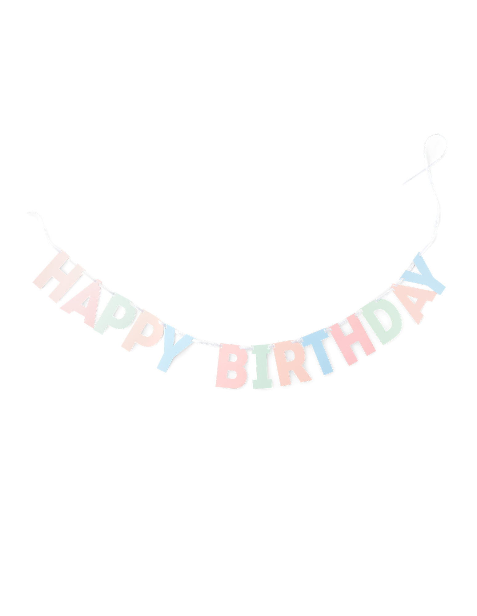 Happy Birthday Garland Paper 18 X 300 Cm Sostrene Grene