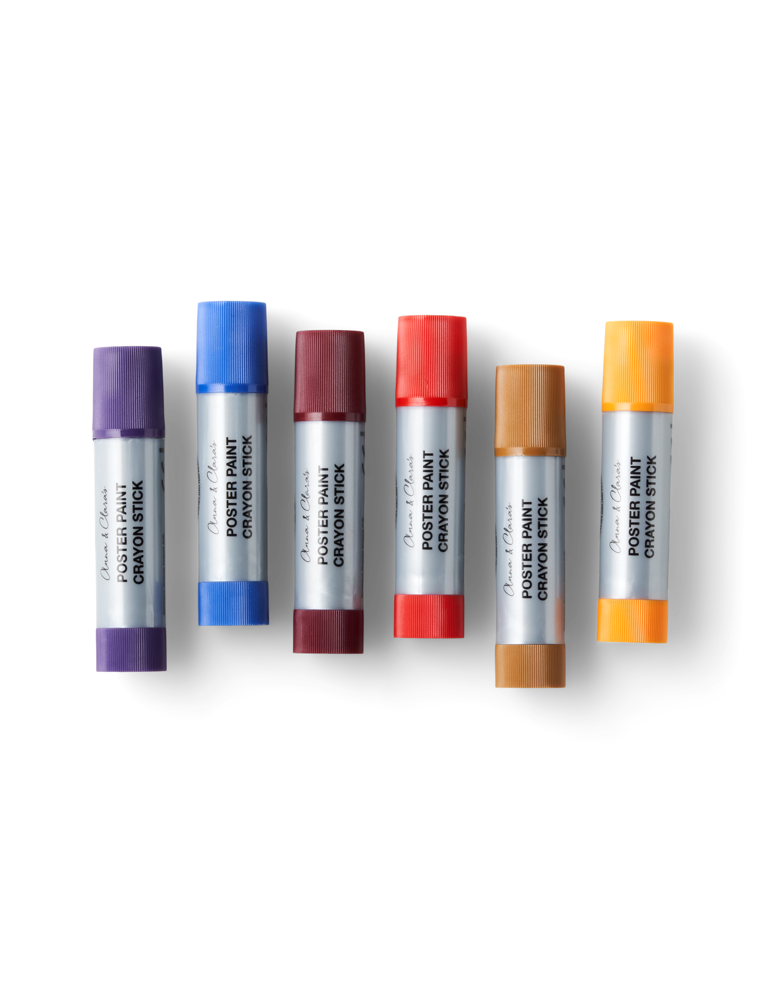 Poster paint sticks Chalk. 6 pcs. Søstrene Grene