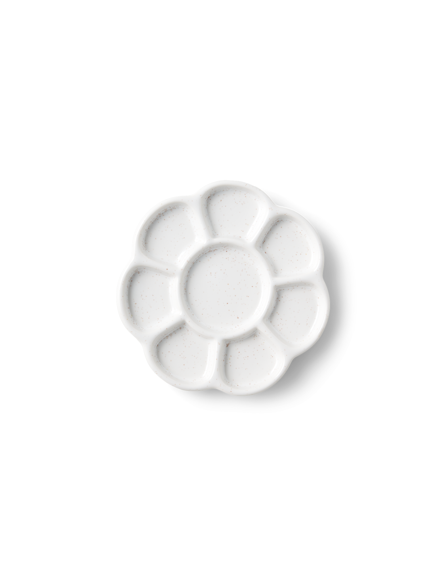 Paint palette Porcelain 14 x 1.8 cm Søstrene Grene