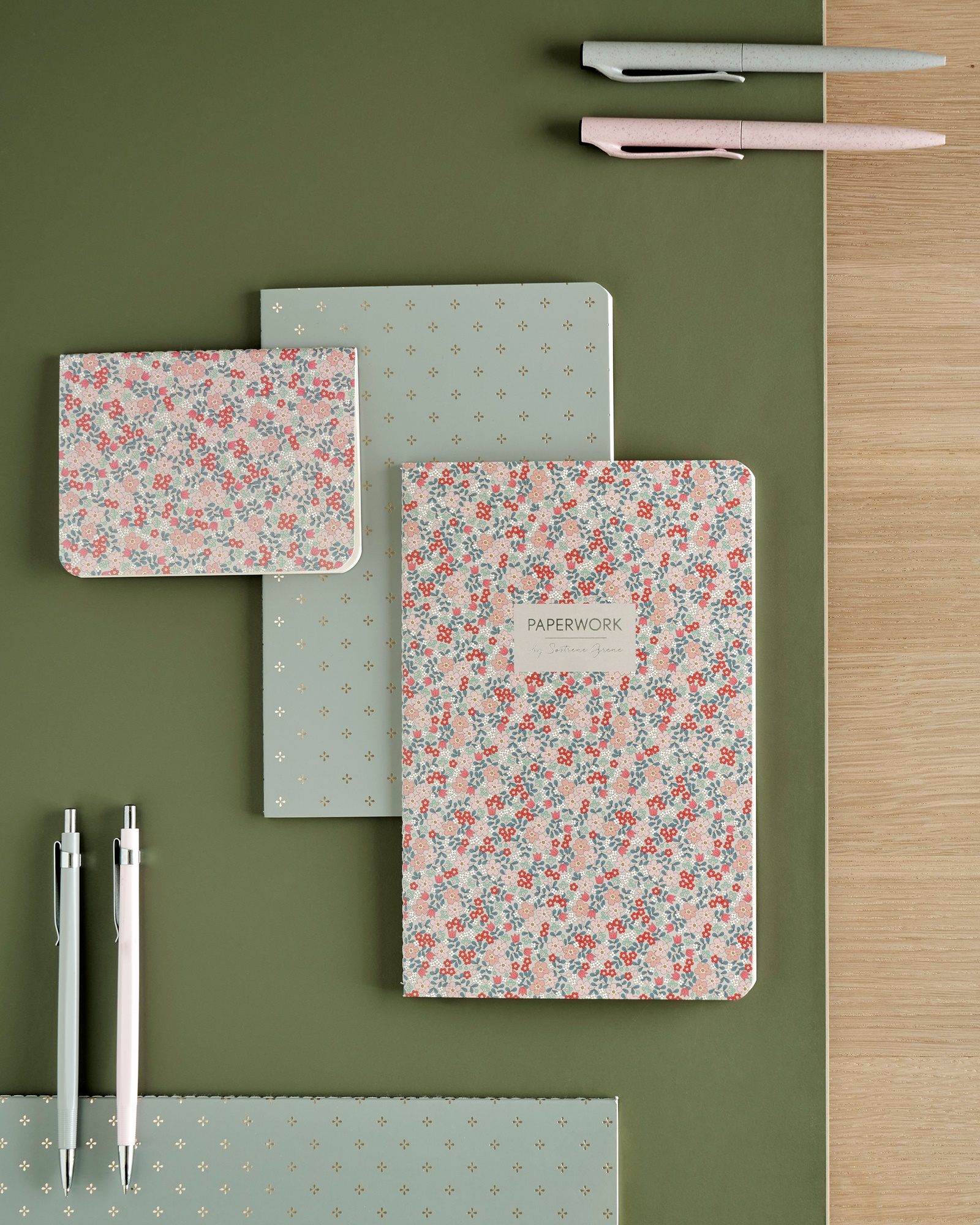 Notebook A6 Paper. A6. 24 pages. Søstrene Grene
