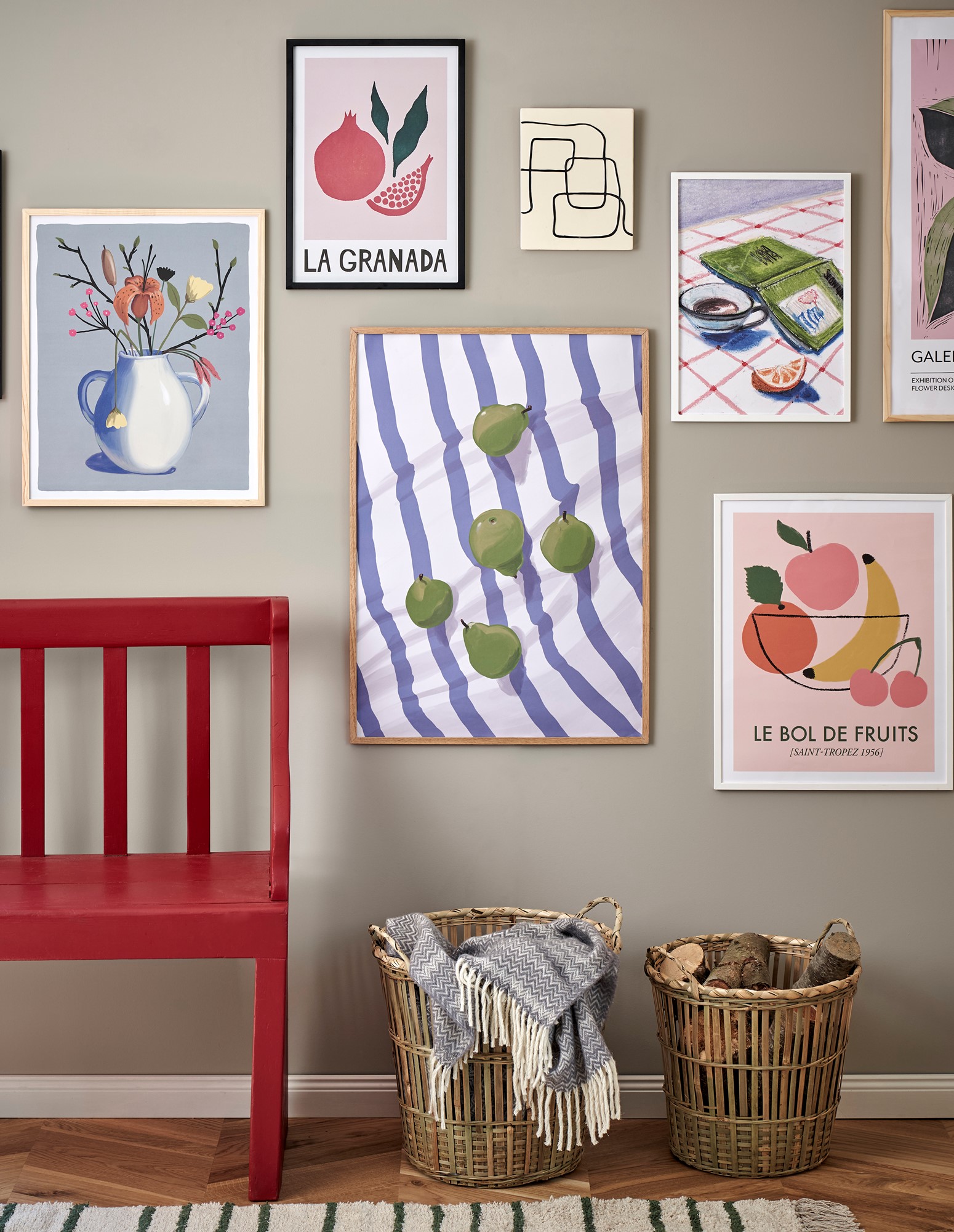 Poster 40 X 50 Paper 40 X 50 Cm Sostrene Grene