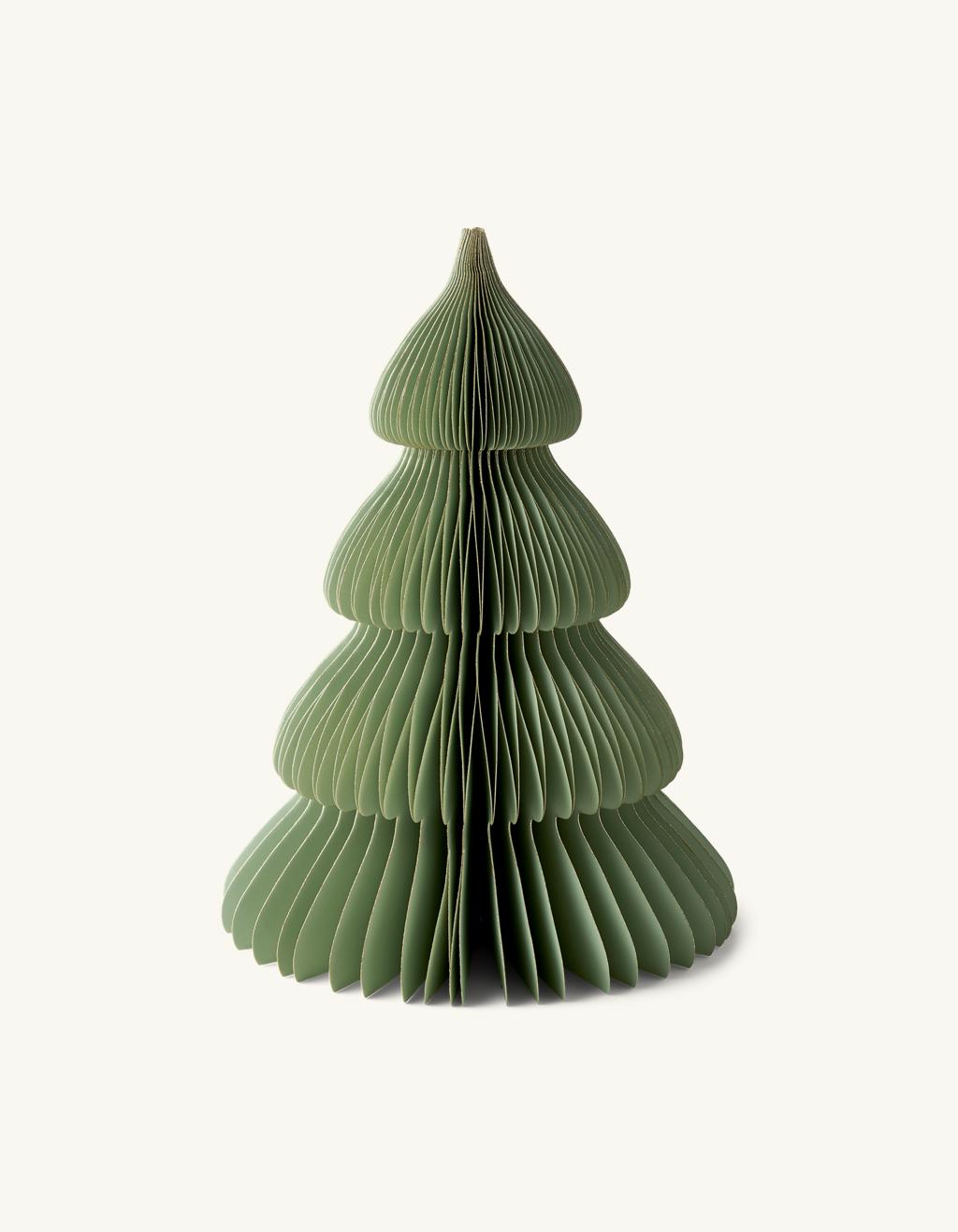 groep Individualiteit angst Decoratieve kerstboom | Papier. 22 x 30 cm. | Søstrene Grene