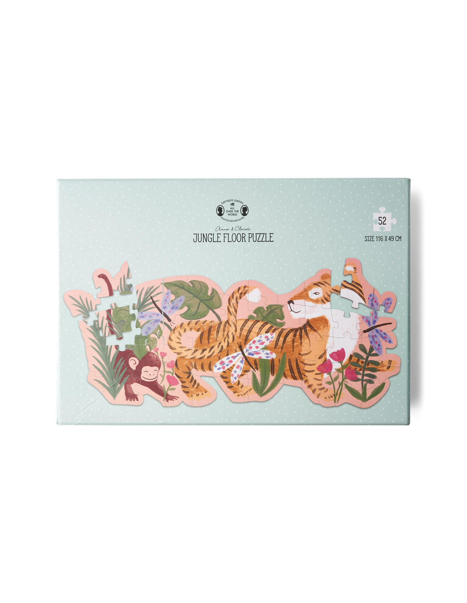 Golvpussel Djungel Kartong 49 X 116 Cm 52 St Sostrene Grene
