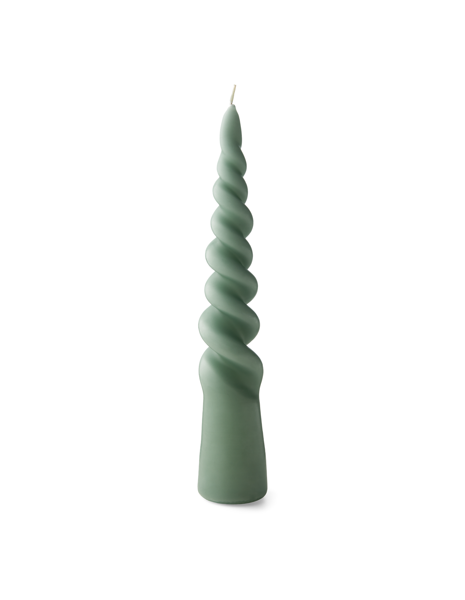 Gedrehte Kerzen Spiralkerzen Grün Mint 2,2cm H30cm Produktbild-Vorschau 6
